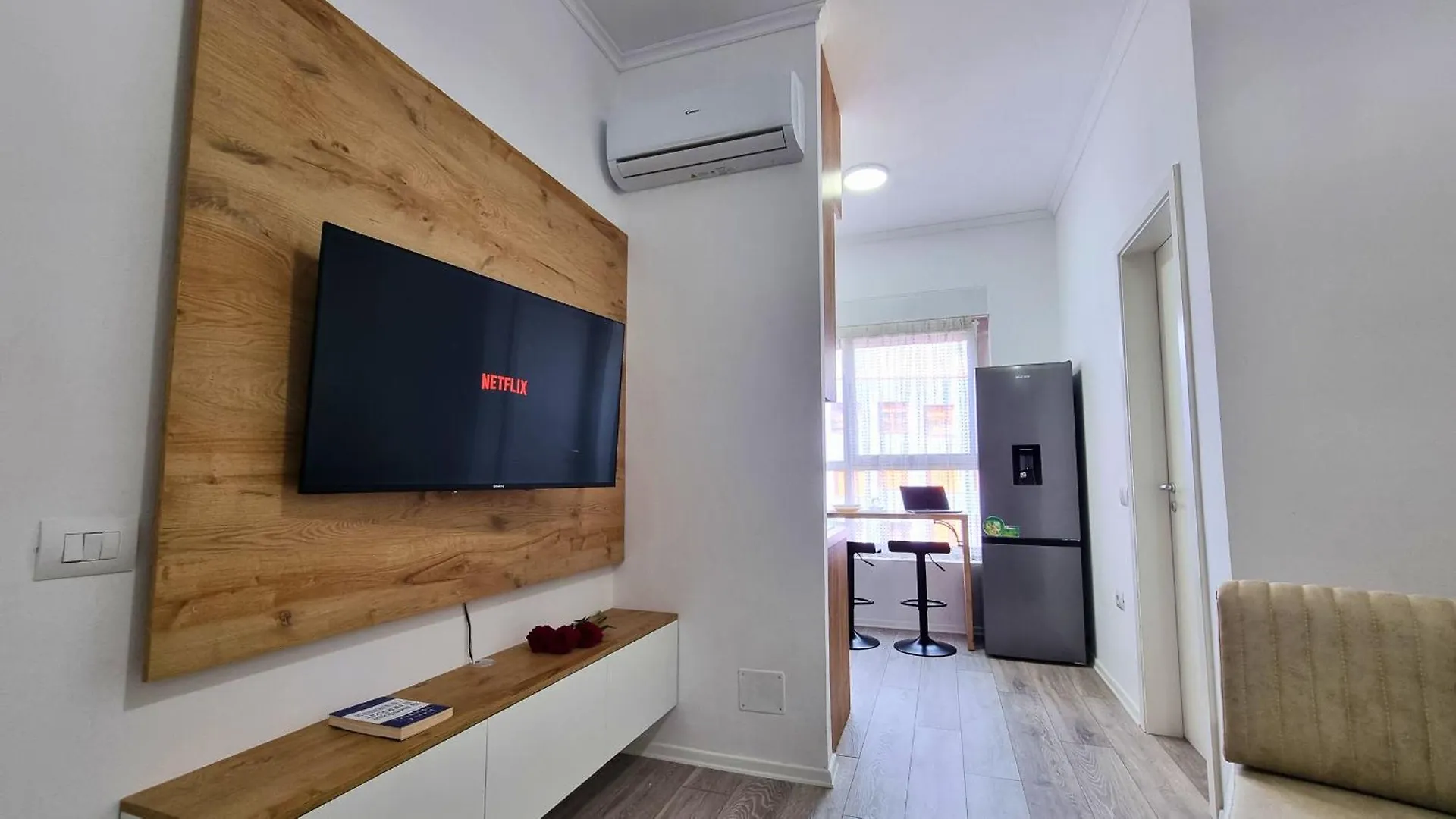 شقة Cozy 2Br Condo Free Parking-Wifi-Ac-Dryer تيرانا